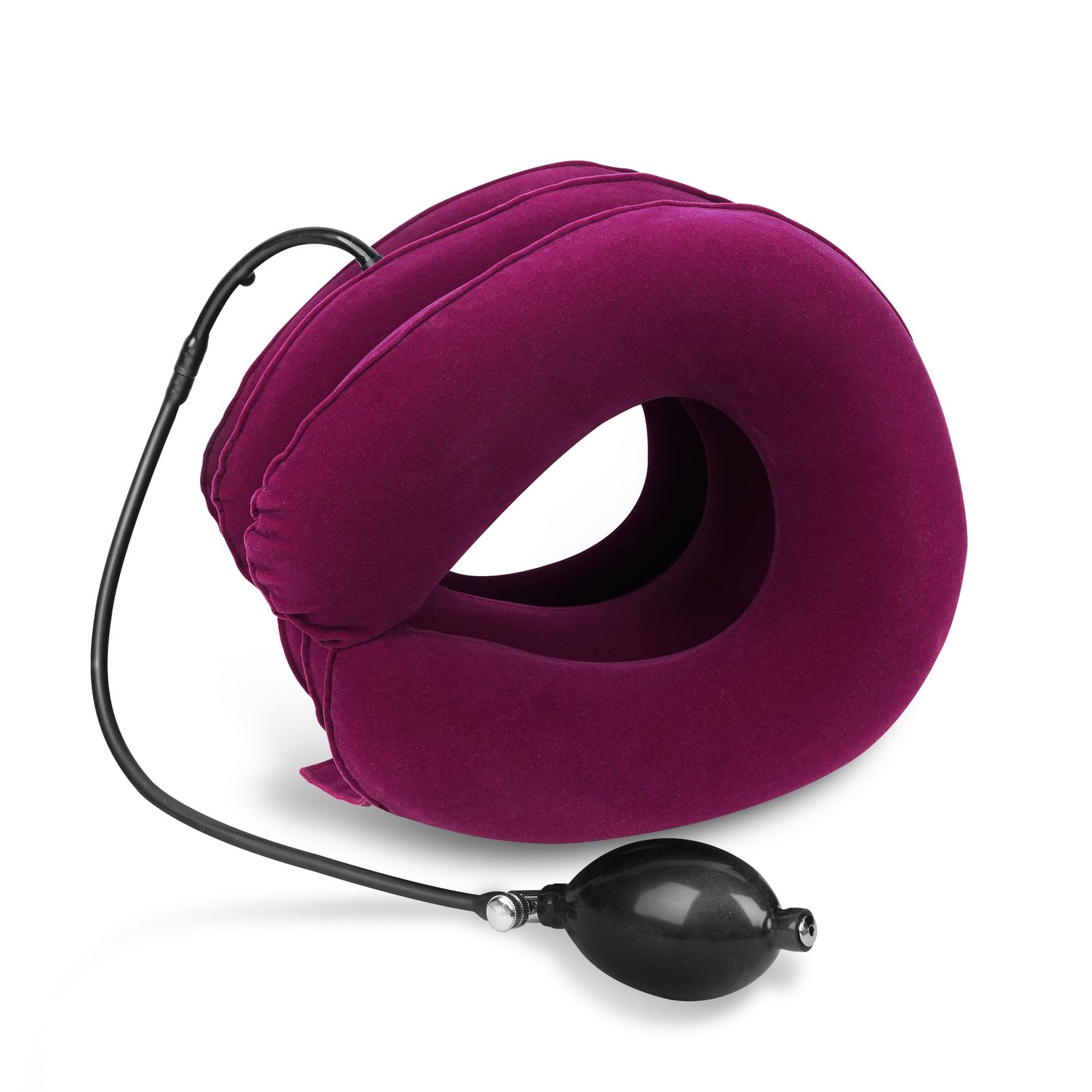 Cervical Neck Traction Device Inflatable Stretcher, Easy to Use Roseo