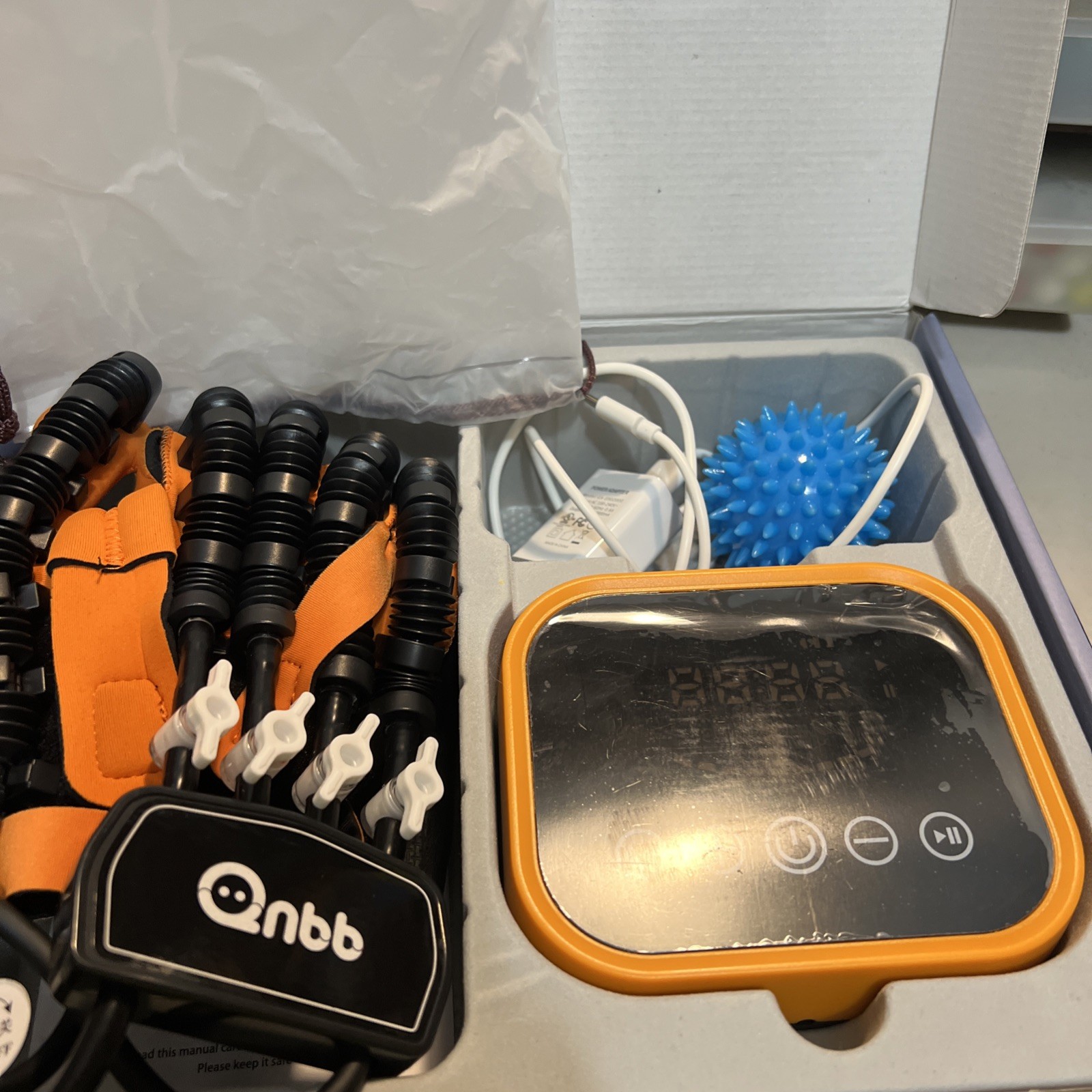 Hand Function Stroke Rehabilitation Robot Gloves Training Device (right Hand S)