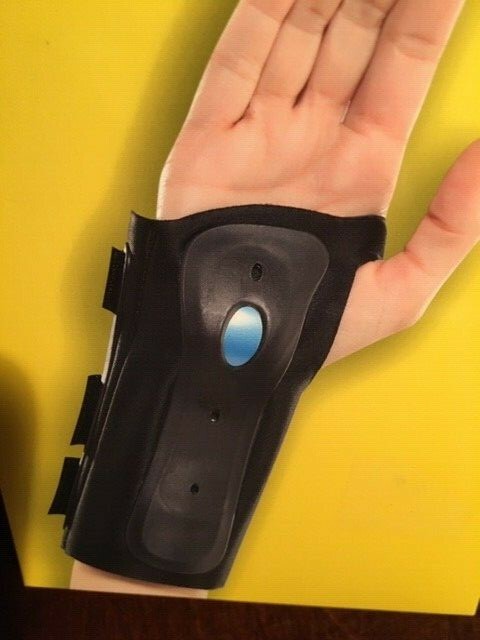 BELL-HORN ORTHO ARMOR WRIST IMMOBILIZER BRACE LARGE LEFT HAND BRAND NEW
