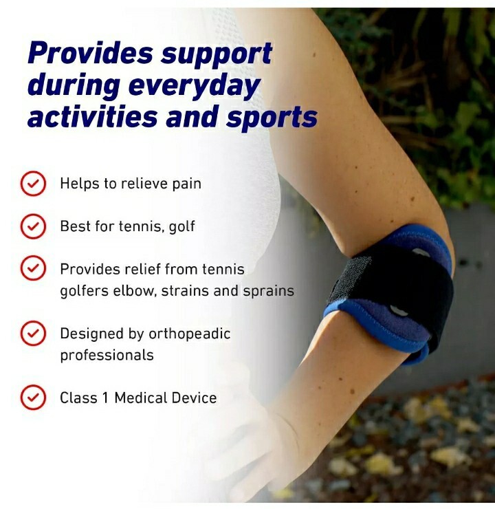 Neo-G Tennis/Golf Elbow Strap – Support For Epicondylitis, Tennis/Golfers Elb…