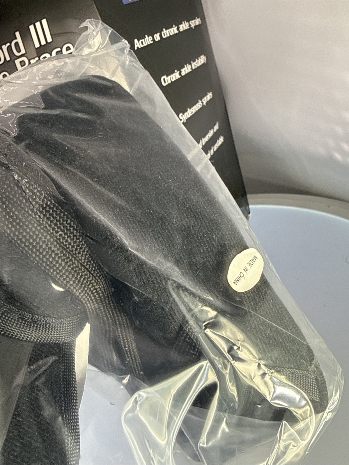 Accord III Ankle Brace Medium Left CL 301-3-L Sugg HCPCS L1971 ComfortLand