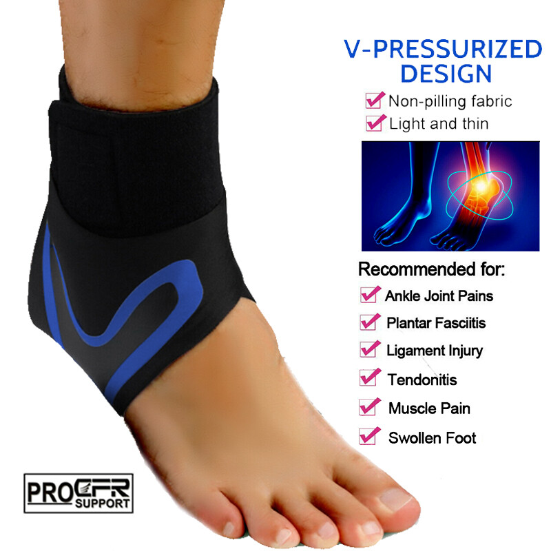 Ankle Brace Support Plantar Fasciitis Pain Relief Compression Feet Sleeve Wraps