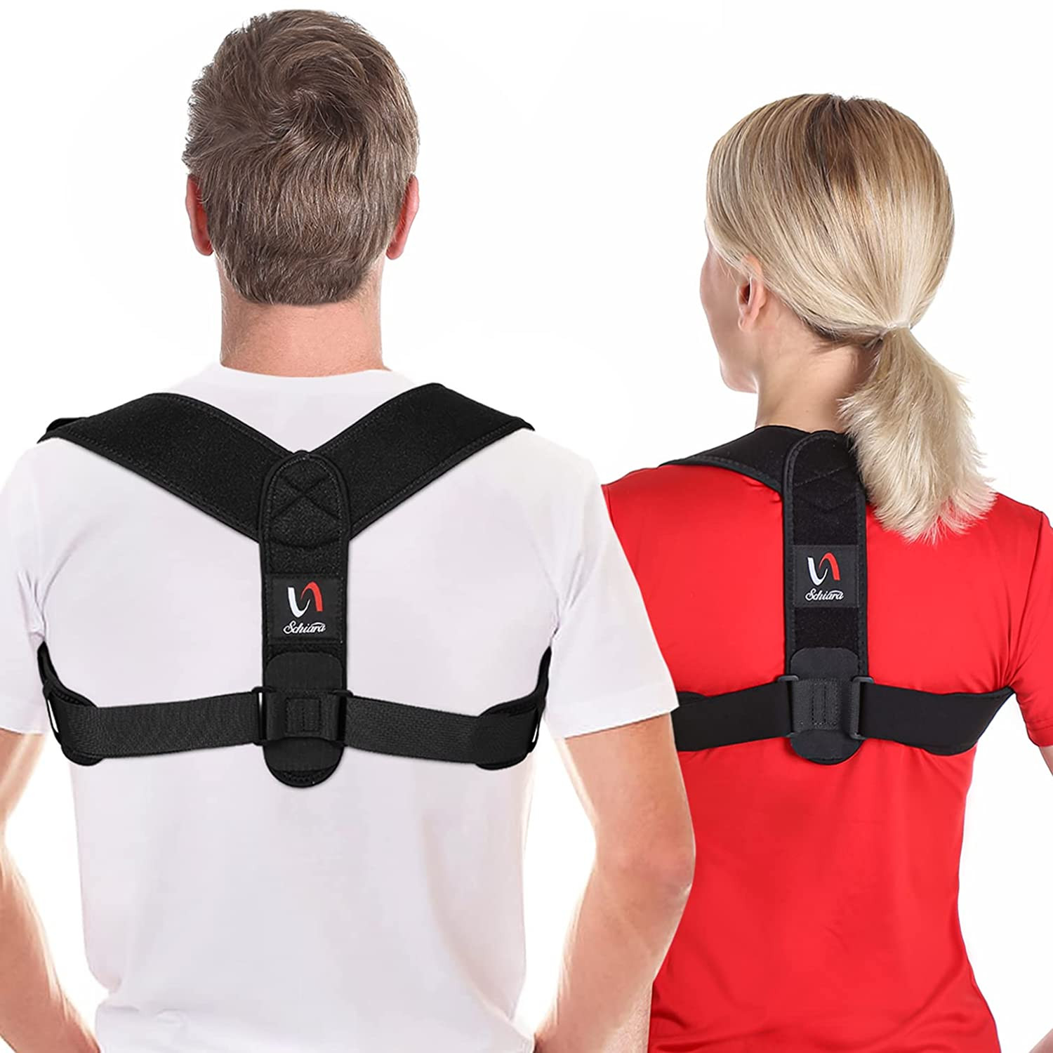 Posture Corrector Back Brace Adjustable Shoulder Neck Support Unisex