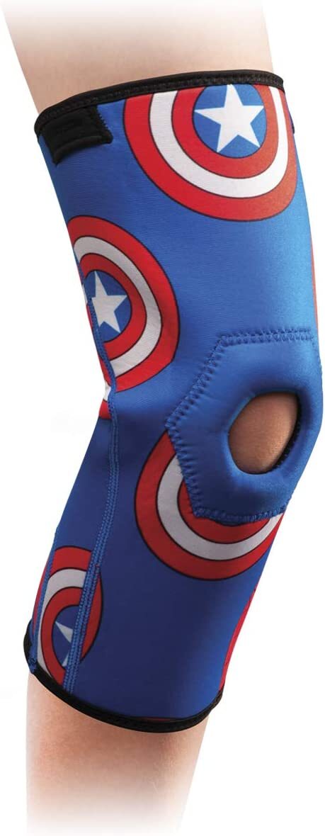Marvels Captain America Patella Knee Sleeve YOUTH