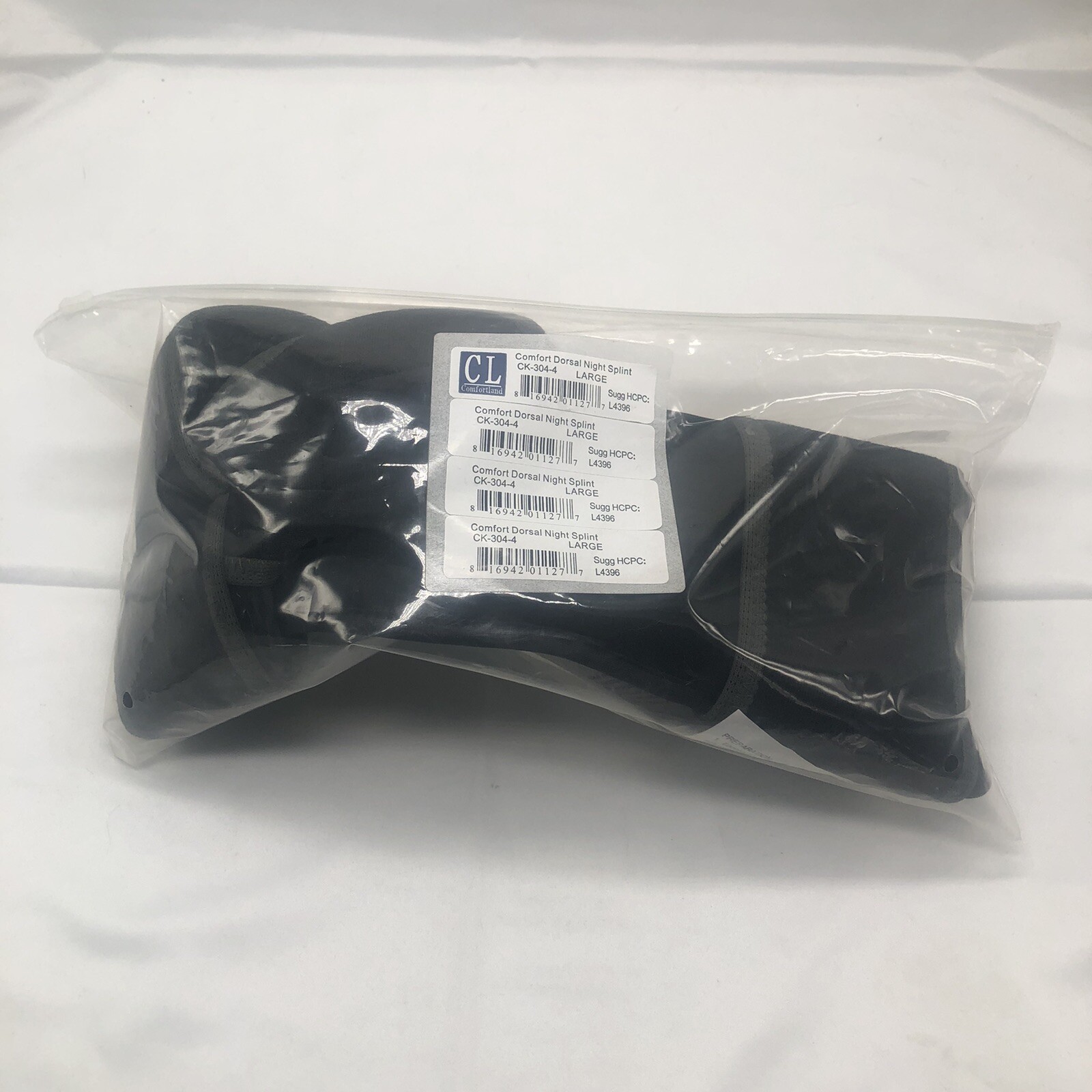 Comfortland Comfort Dorsal Night Splint Foot Support Plantar Fascia CK-304-4 L