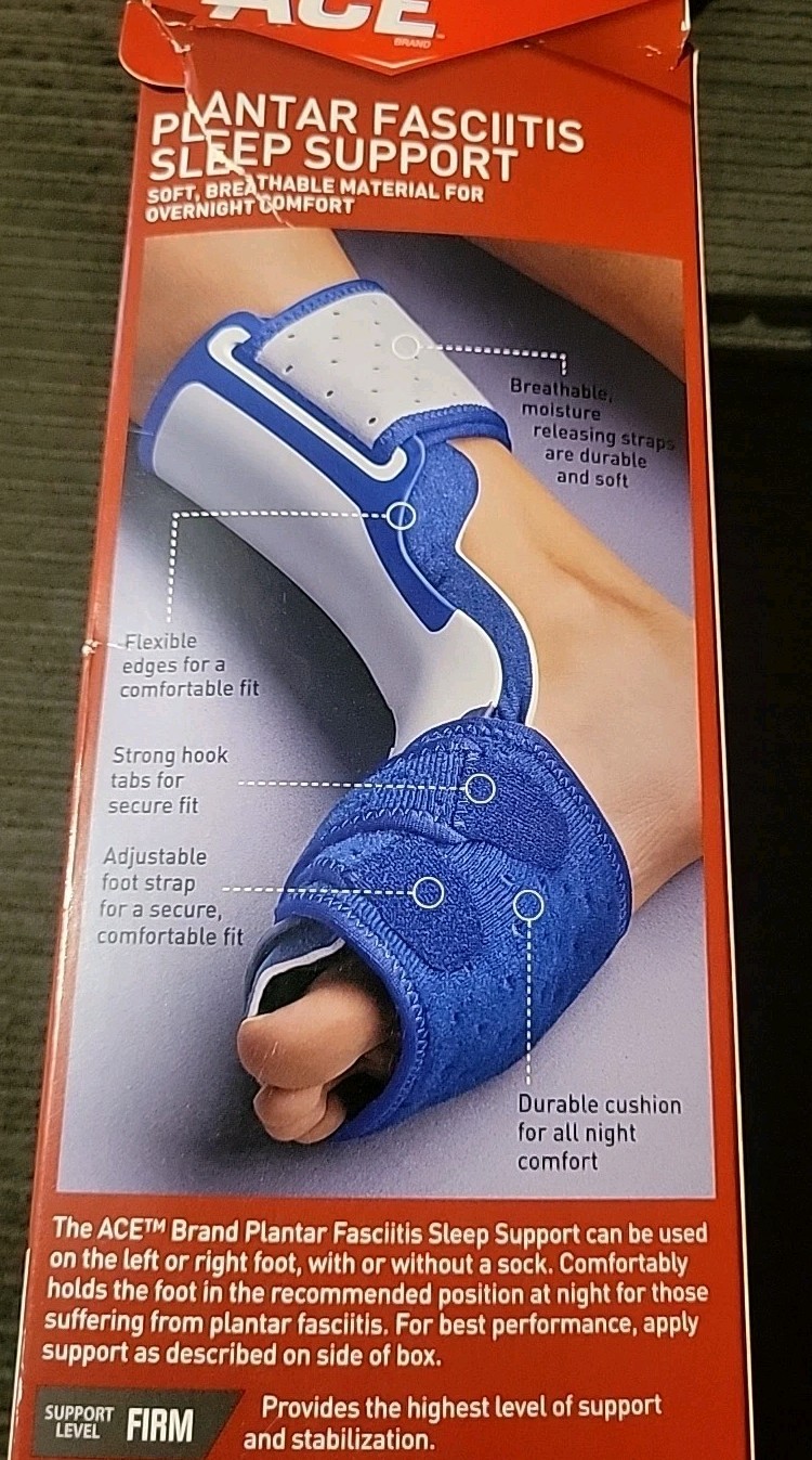Ace Plantar Fasciitis Sleep Support Adjustable