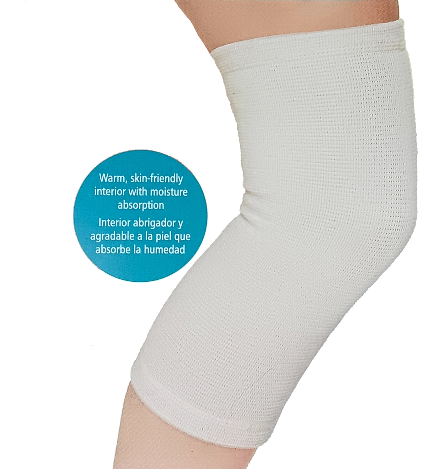 Knee Sleeve for Joint Support and Gentle Compression S/M L/XL Copper Thread