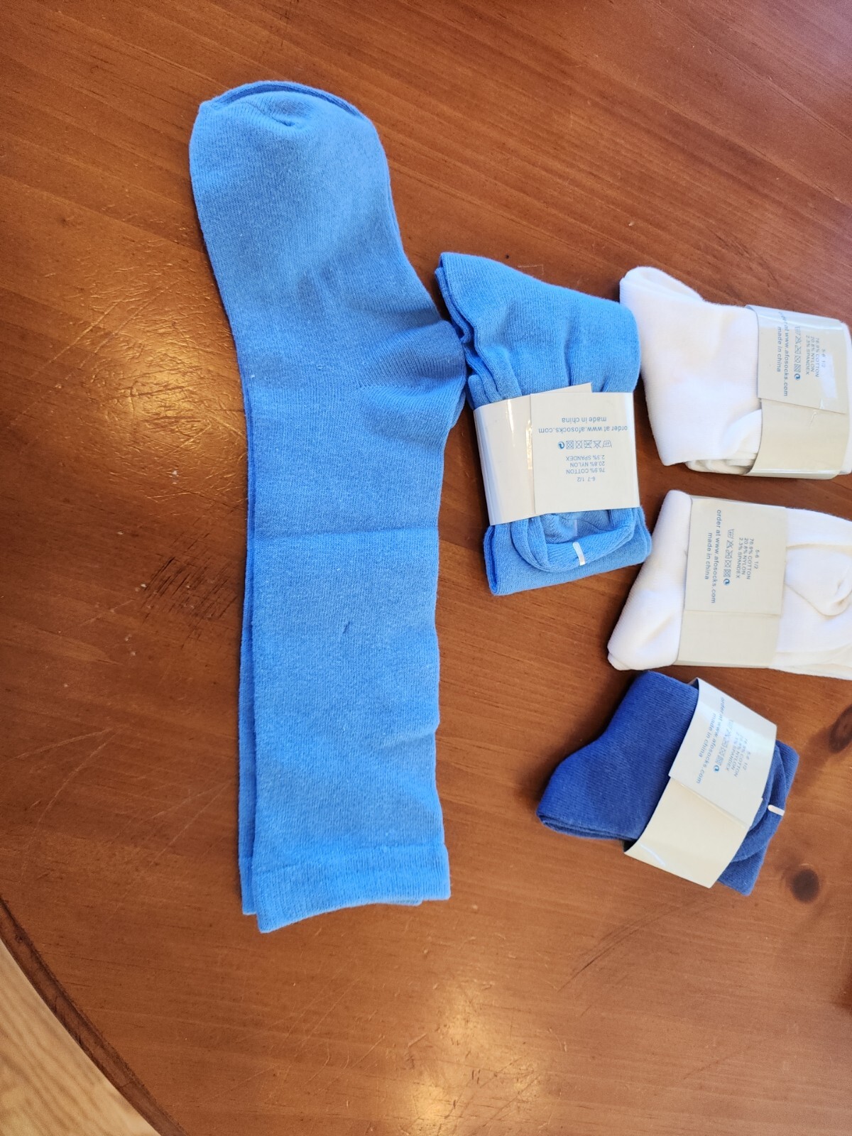 5 pair Original AFO Socks Child AFO 3 Pair 5-6 1/2 ~ 2 Pair 6-7 1/2 New