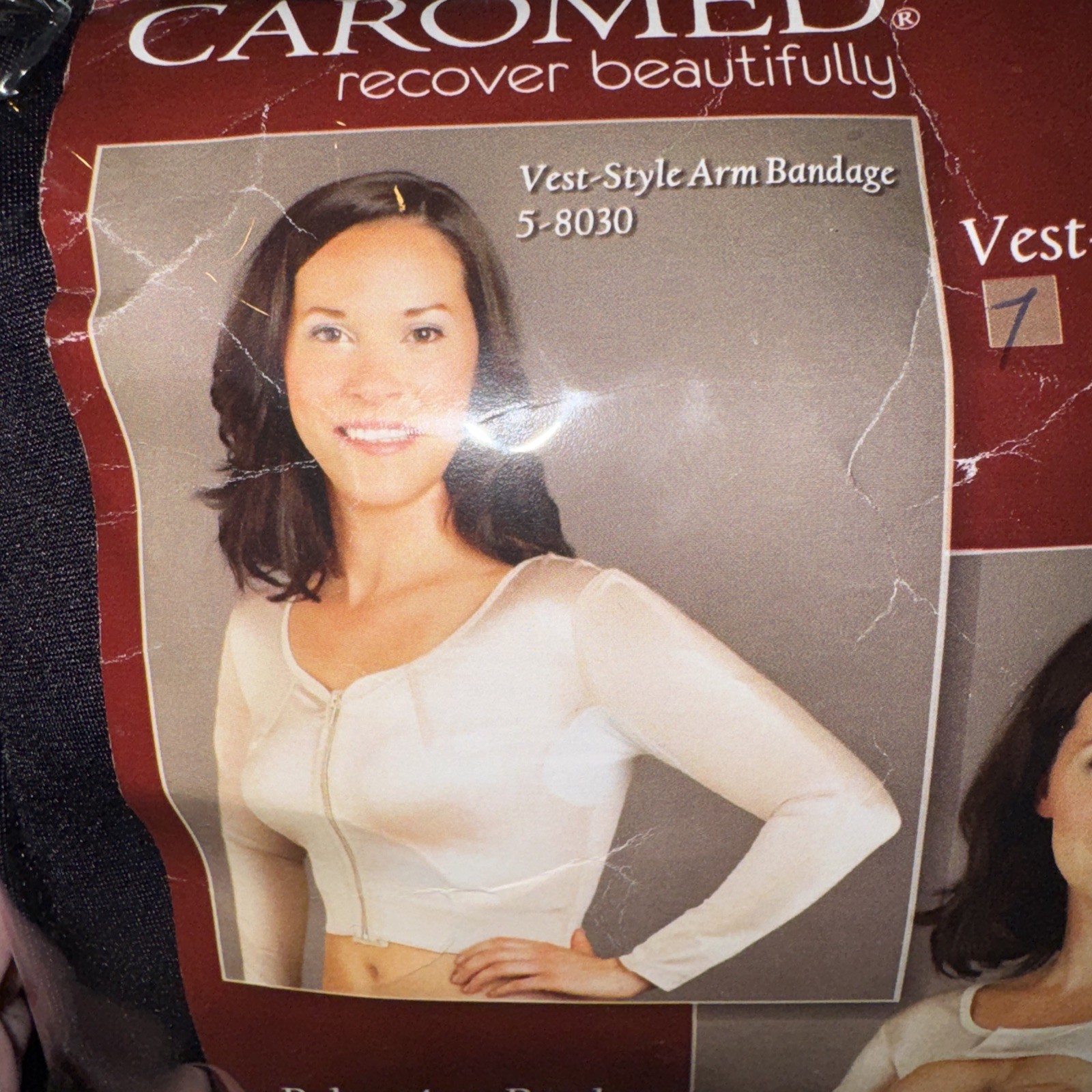 Caromed PostSurgical Compression Vest Style Arm Bandage Garment 8030B XL