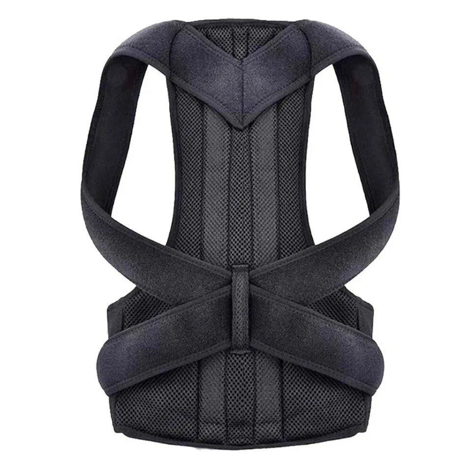 Adjustable Lumbar Back Brace Posture Corrector for Men Women Pain Relief S/M/L
