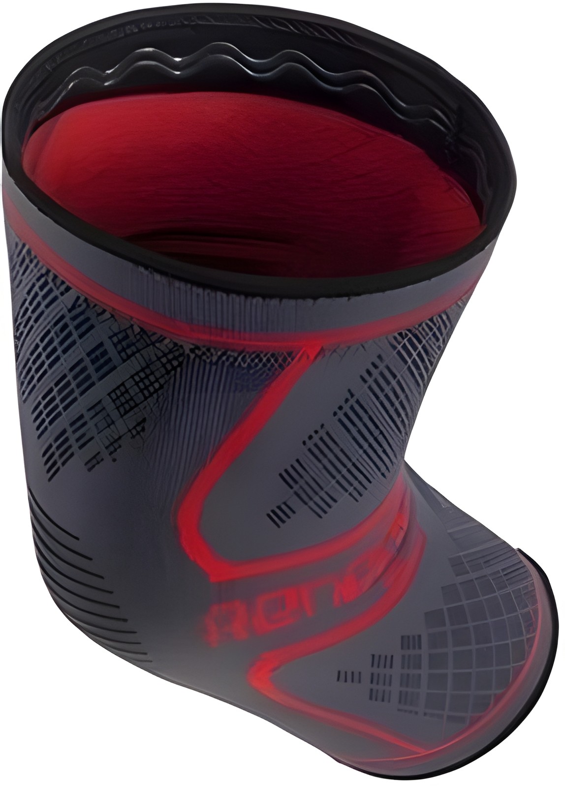 Knee Compression Brace Sleeve Black One Size Sport Gym Joint Pain Support