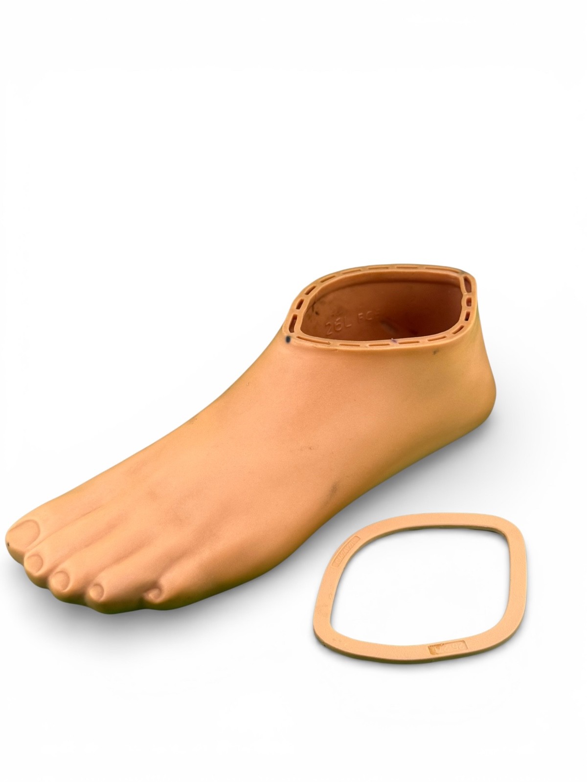 Ossur prosthetic foot shell. Left. Size 26. Non Split toe. FCE 26L