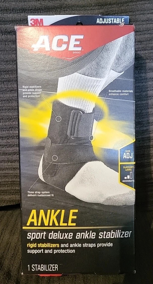 Ace Ankle Sport Deluxe Ankle Stabilizer NIB