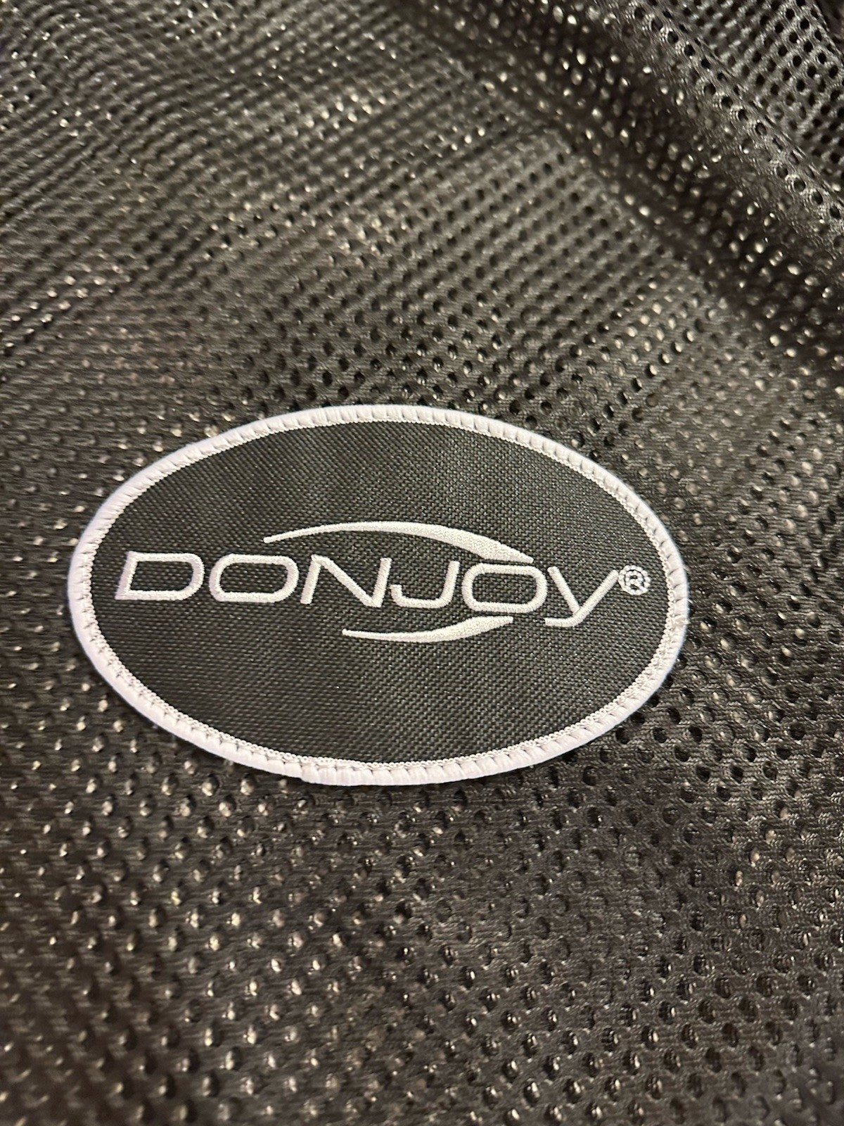 DonJoy Nylon Mesh Bag Shoulder Drawstring Storage Knee Brace Storage Black