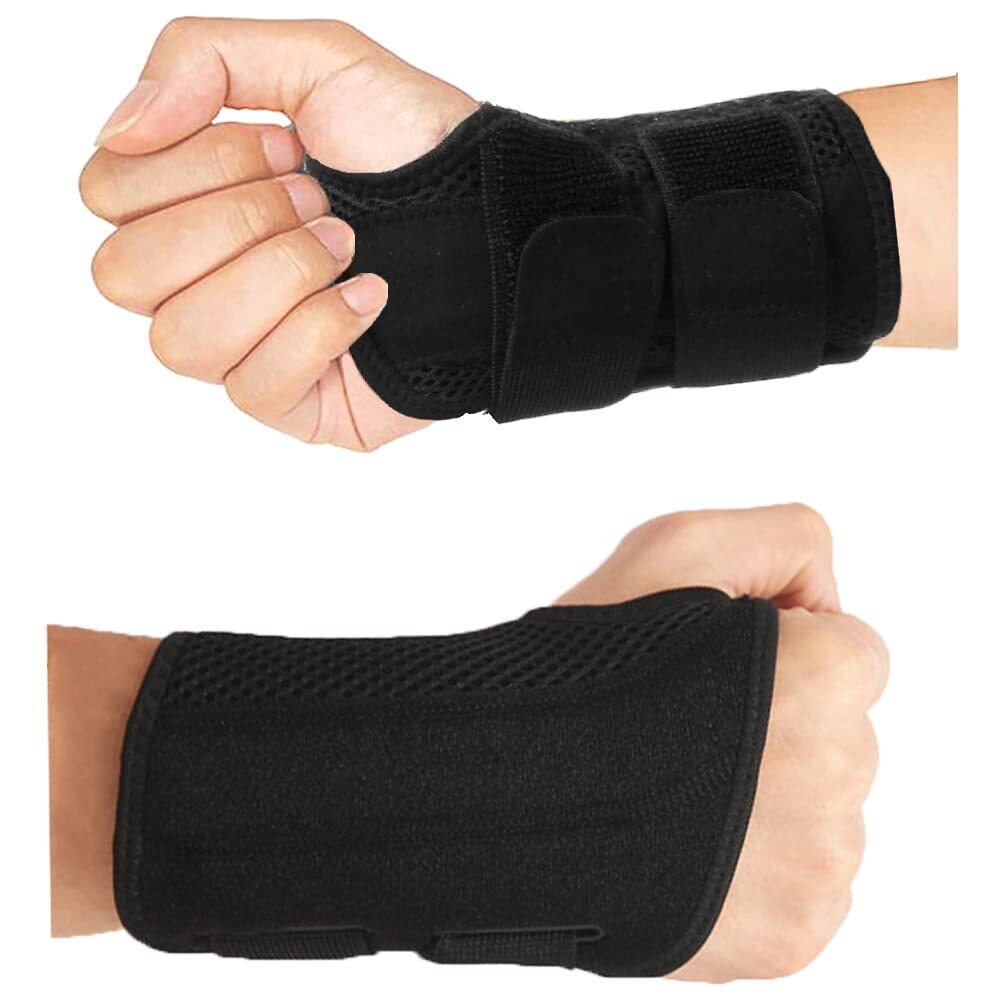 Wrist Hand Brace Night Support With Bone Splint Carpal Tunnel Sprain Arthritis