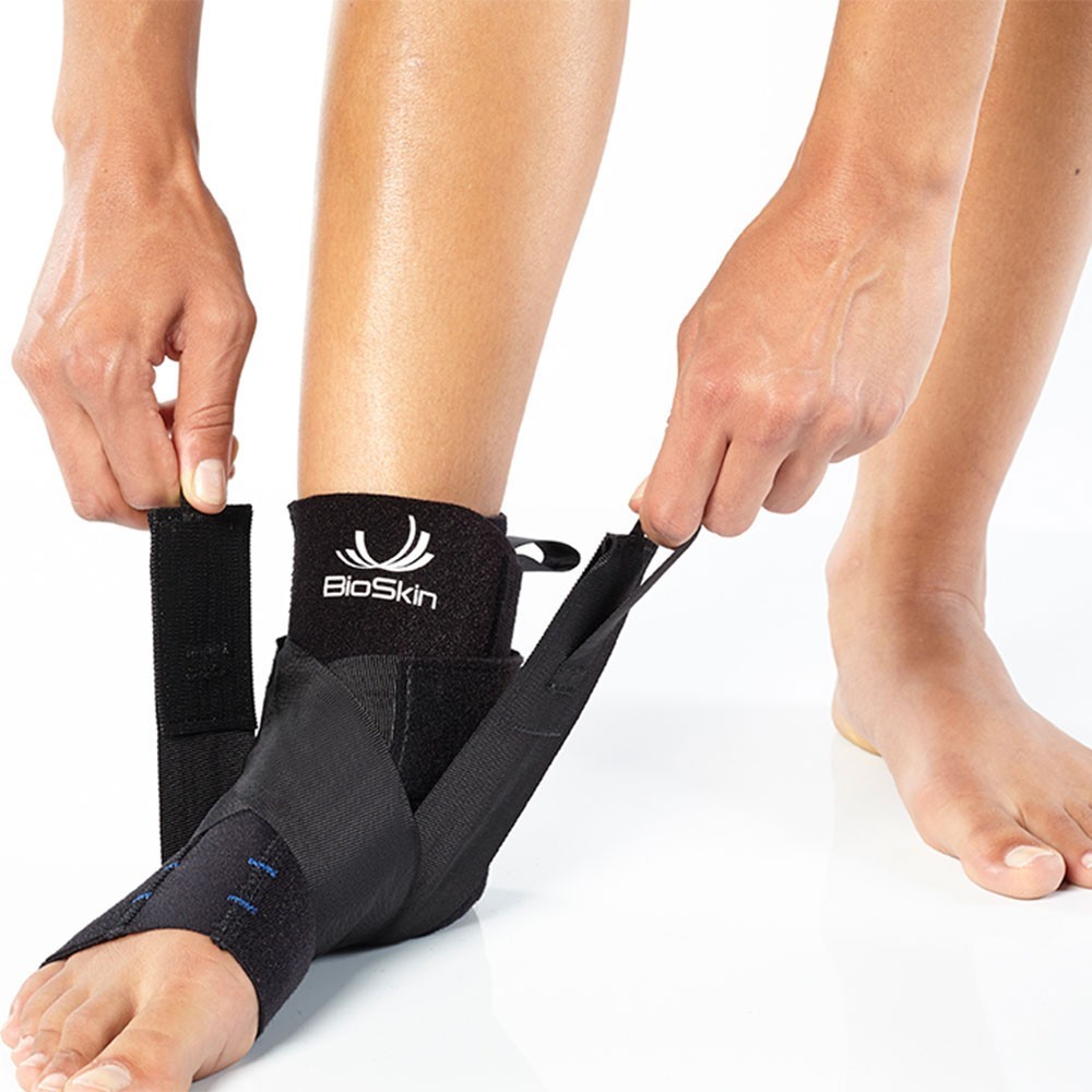 BioSkin Ankle Wrap Compression Brace W/Ankle Wrap Size XS-S 53801 NEW