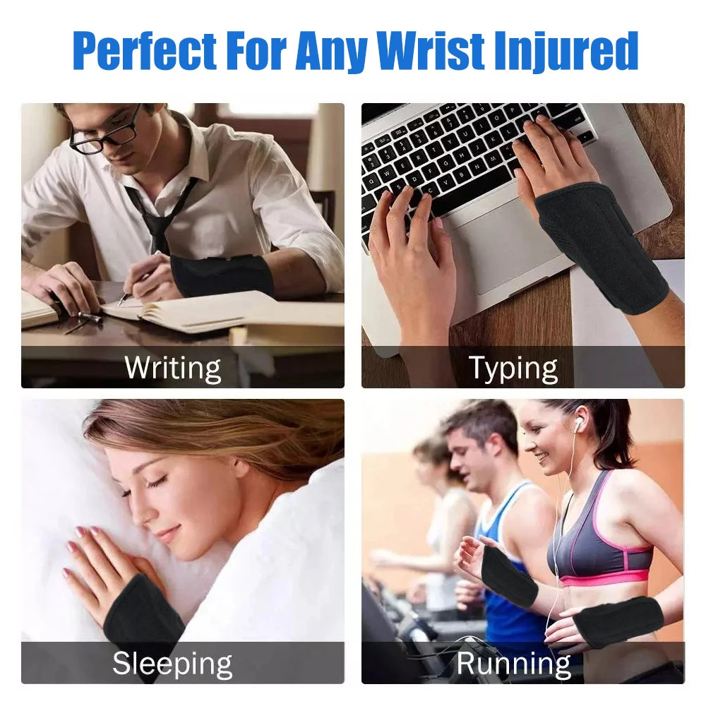 Adjustable Wrist Brace Tunnel Support Splint Hand Compression Night Wrap 1 Pc