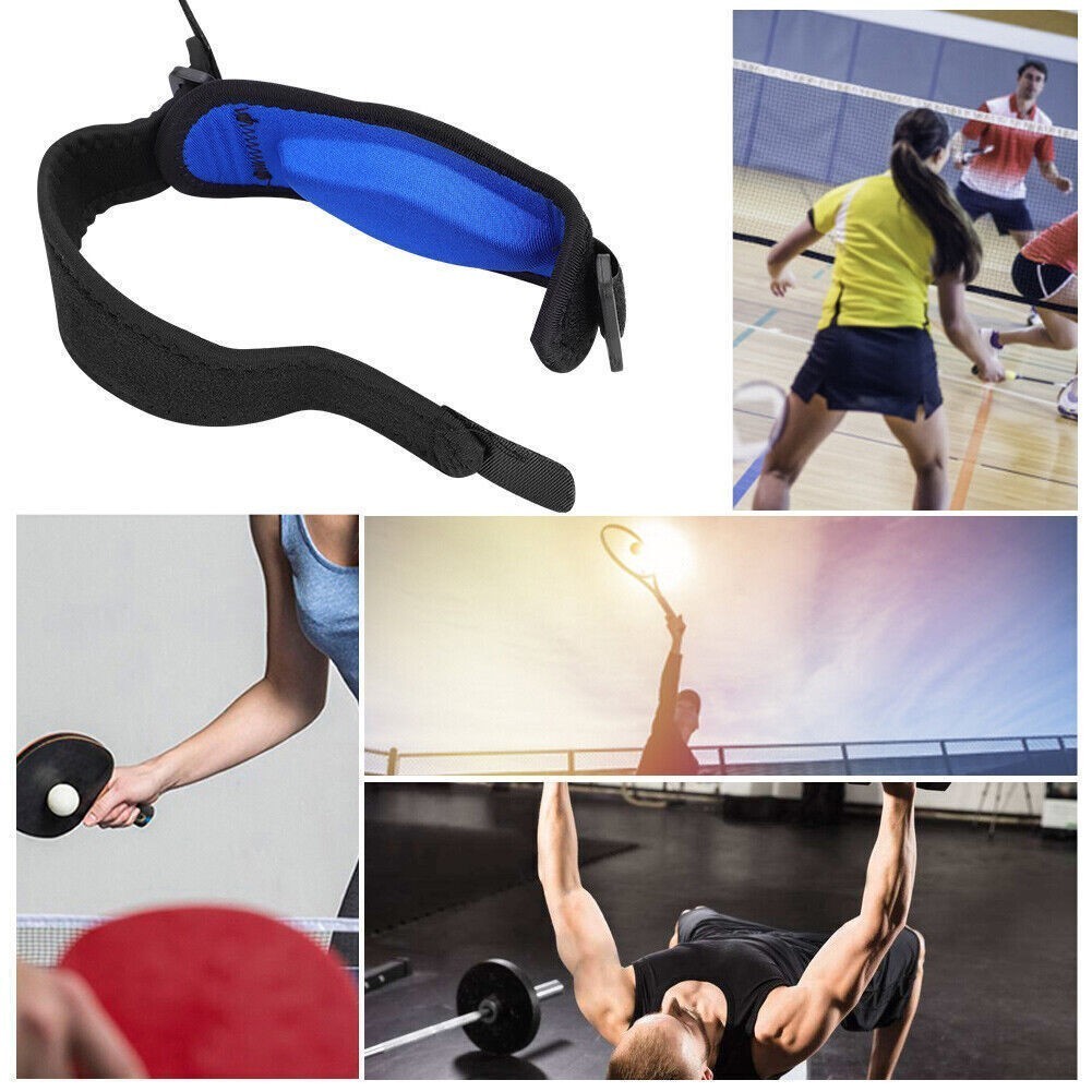 Adults Sports Elbow Support Brace Protector Pad Guard Strap Basketball Tennis