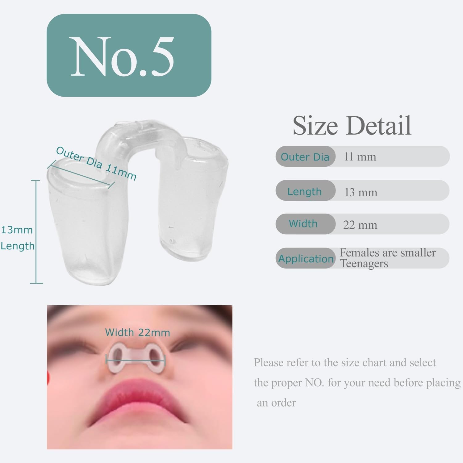 Nostril Retainer – Nose Internal Support Protector for Brace Fracture, Rhinop…