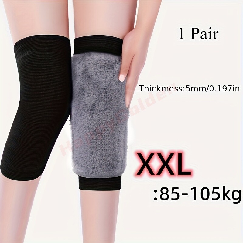 Winter Warm Knee Pads Women Men Elderly Cold Leg Arthritis Kneepad Knee Support