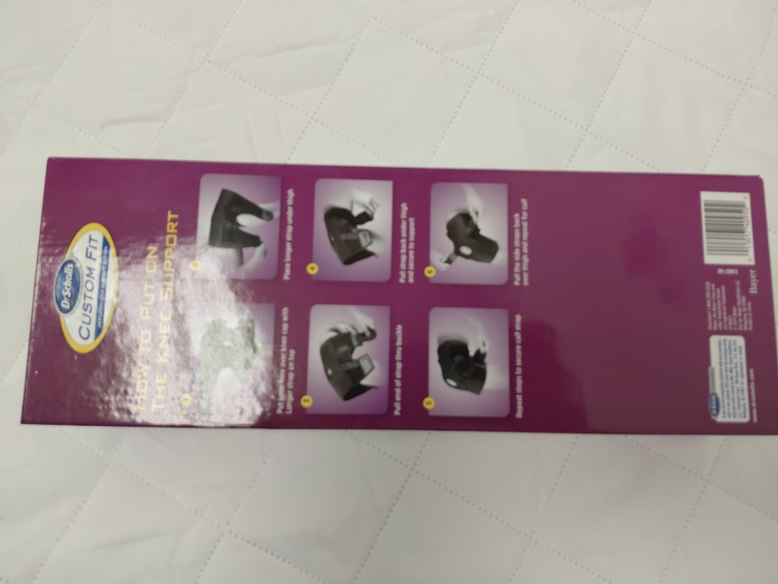New Dr Scholls Custom Fit Knee Support CF 650