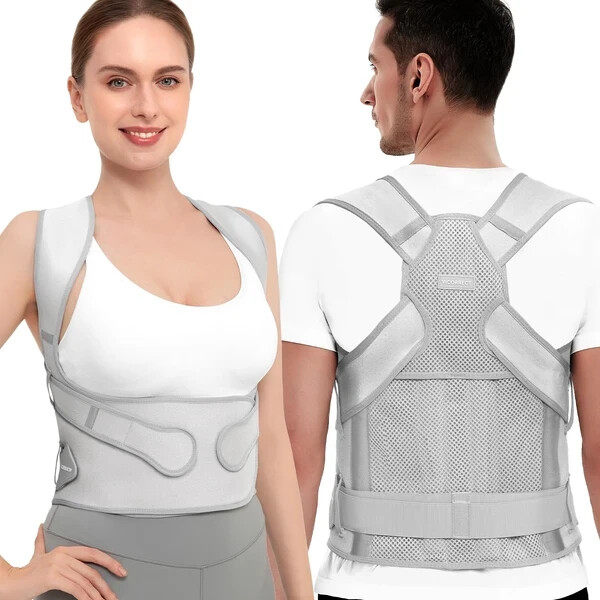 Posture Corrector for Women and Men Support: Back Support Brace – Shoulders Stra