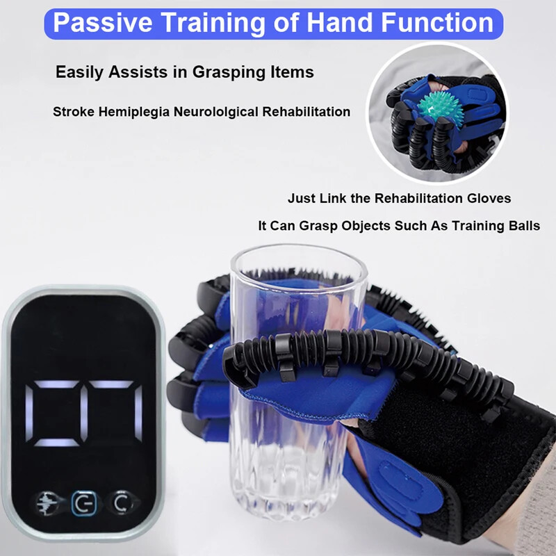 Rehabilitation Robot Gloves Stroke Hemiplegia Intelligent Massage Hand Function