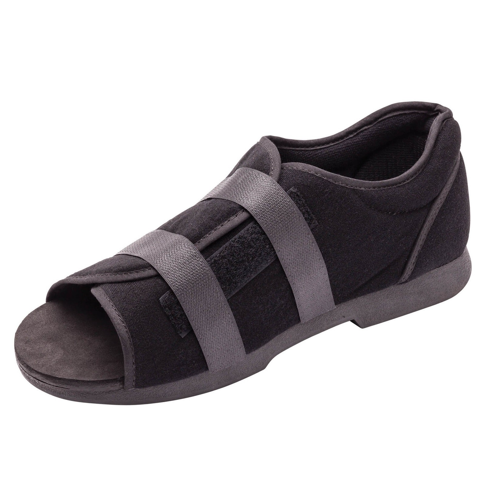 Ossur Black Soft Top Post-Op Shoe Large Hook and Loop 18017