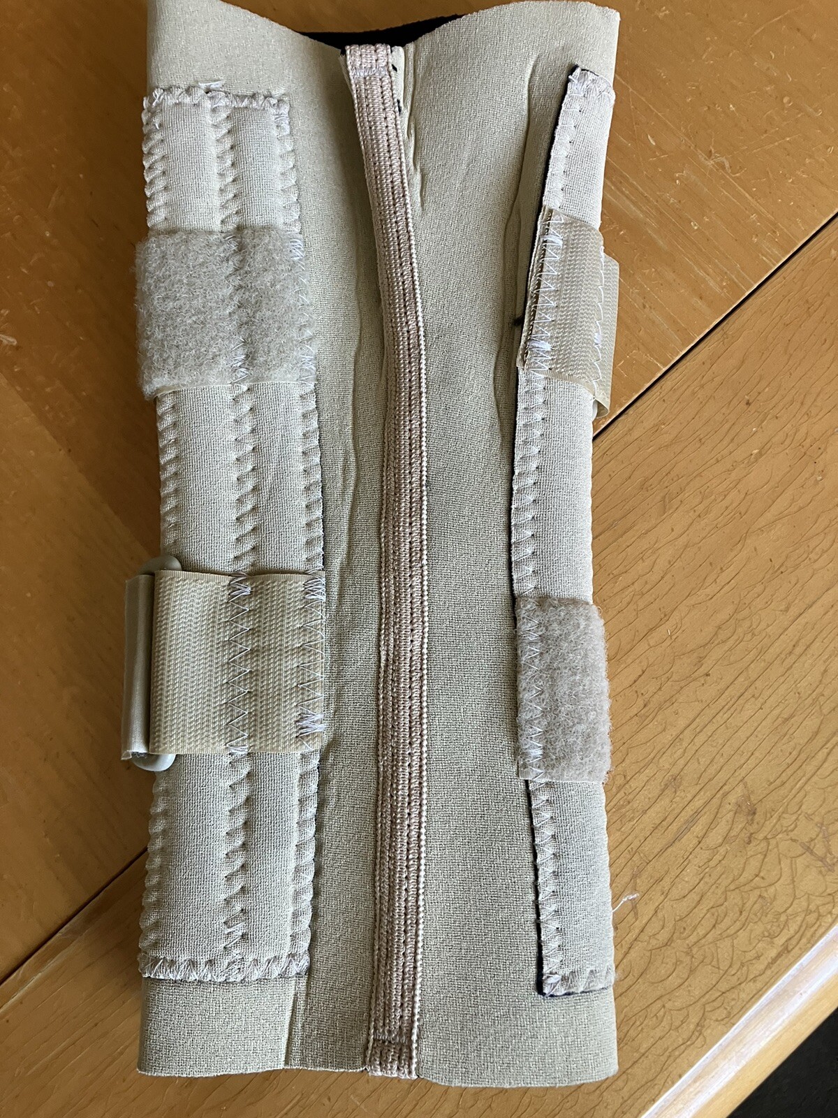 Brand New Zimmer Neoprene Beige Knee Brace Adult Small With Two Straps