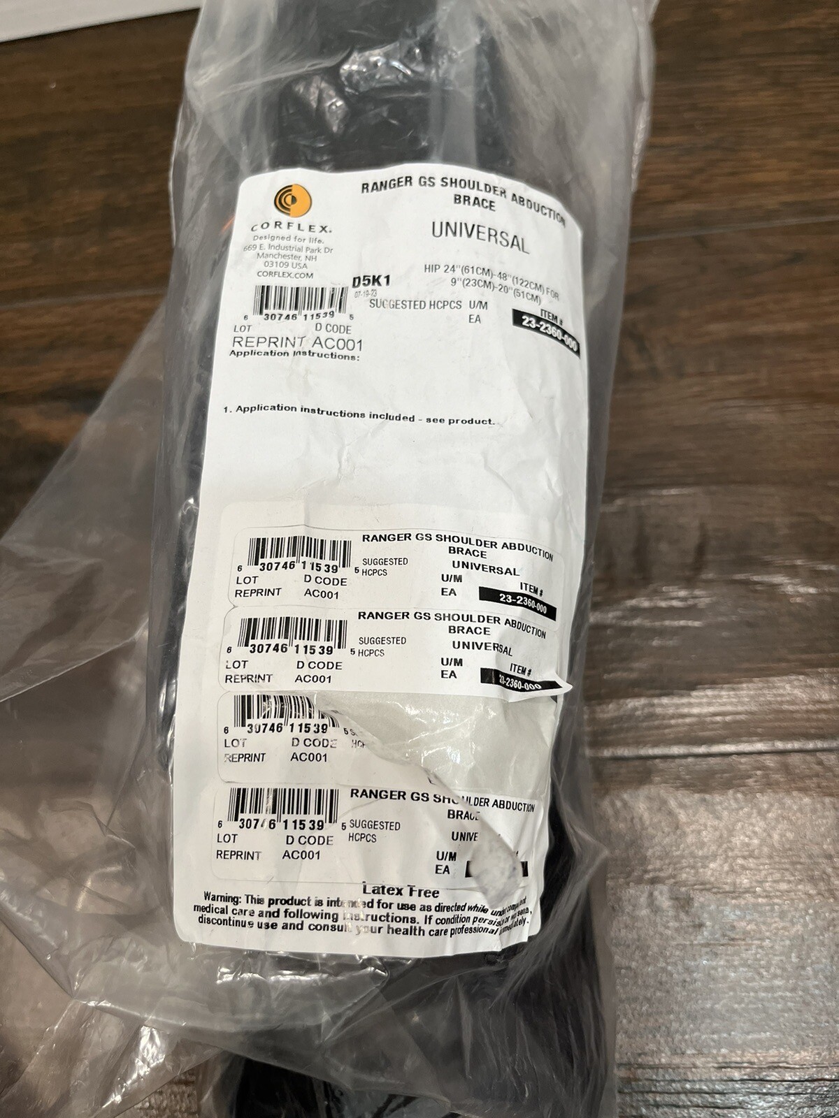 Corflex Shoulder Abduction Brace Ranger NoSling