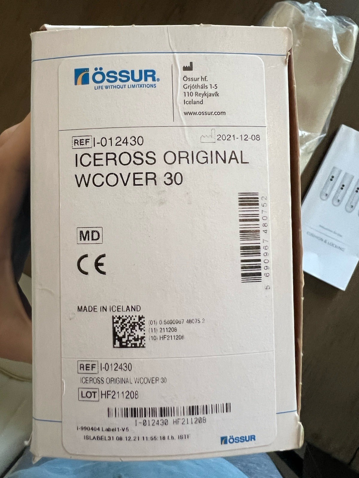 Iceross Comfort Locking Liner Size 30