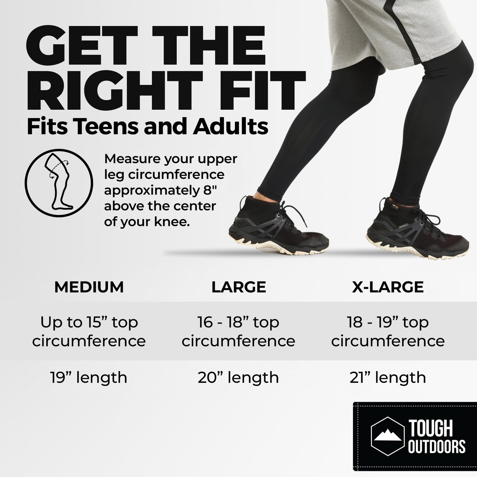 Leg Compression Sleeve – Leg Sleeves for Men & Women – Compression Calf Sleev…