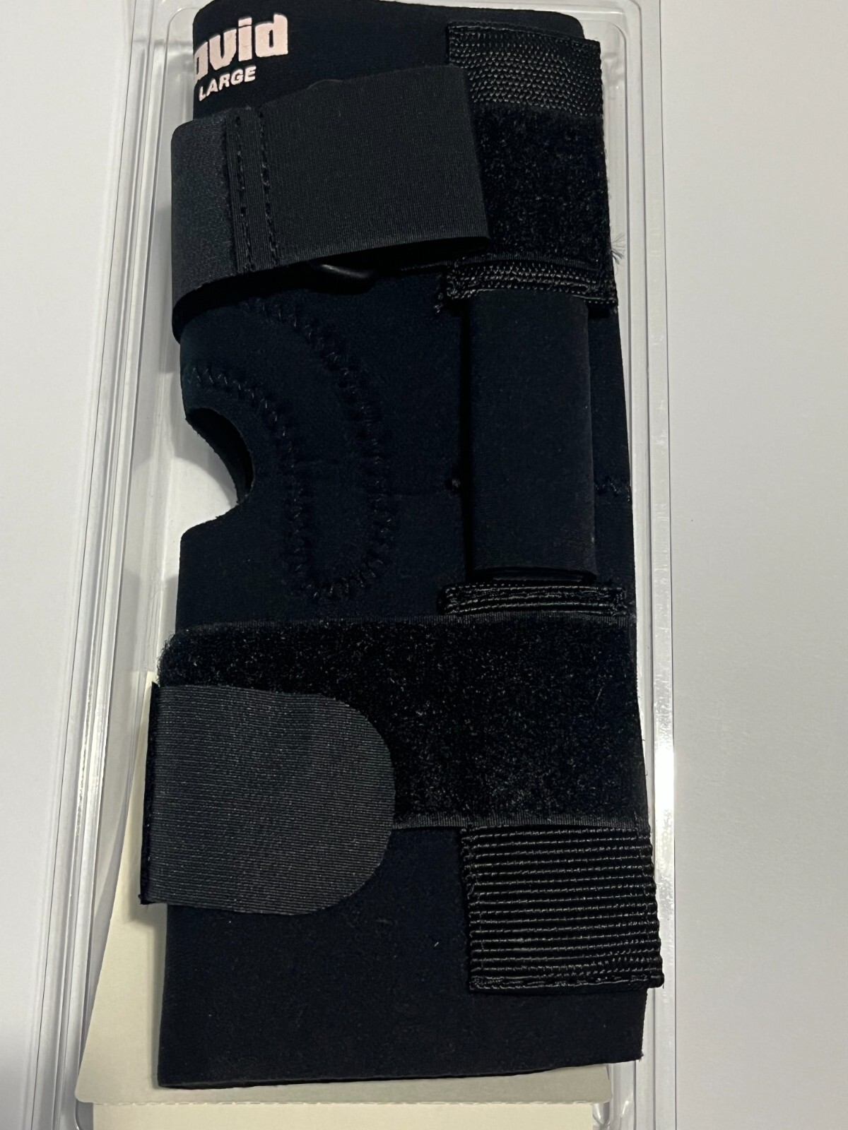 McDavid Dual Disk Hinged Knee Brace 422R Size Small Protection Level III Black