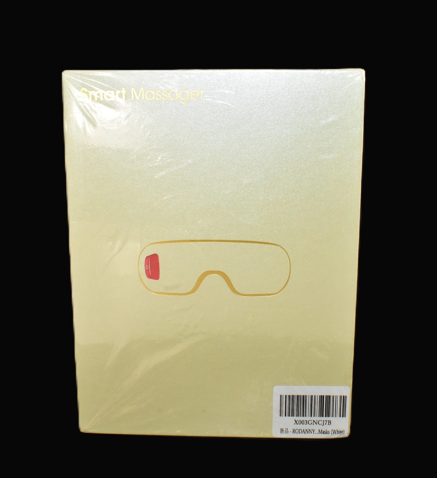 Rodanny Smart Eye Massager with Heat & Bluetooth Music – Rechargeable – New