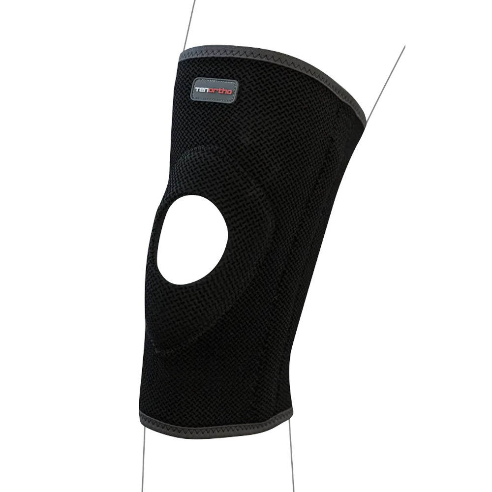 Tenortho Knee Brace Knee Brace Simple Newmesh Short Black