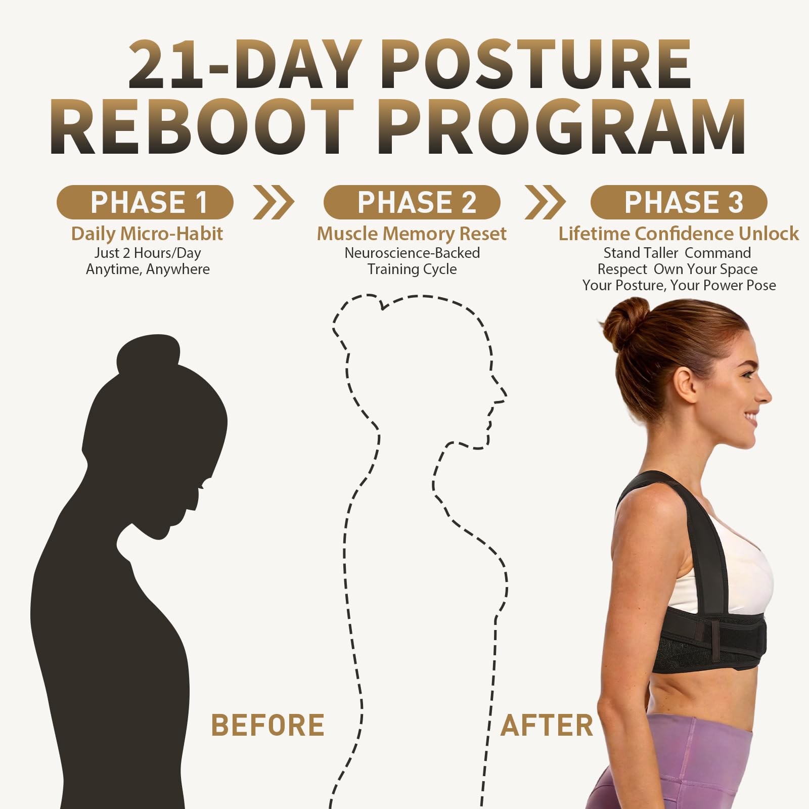 Posture Corrector for Women and Men Back Brace for Women Back Straightener fo…