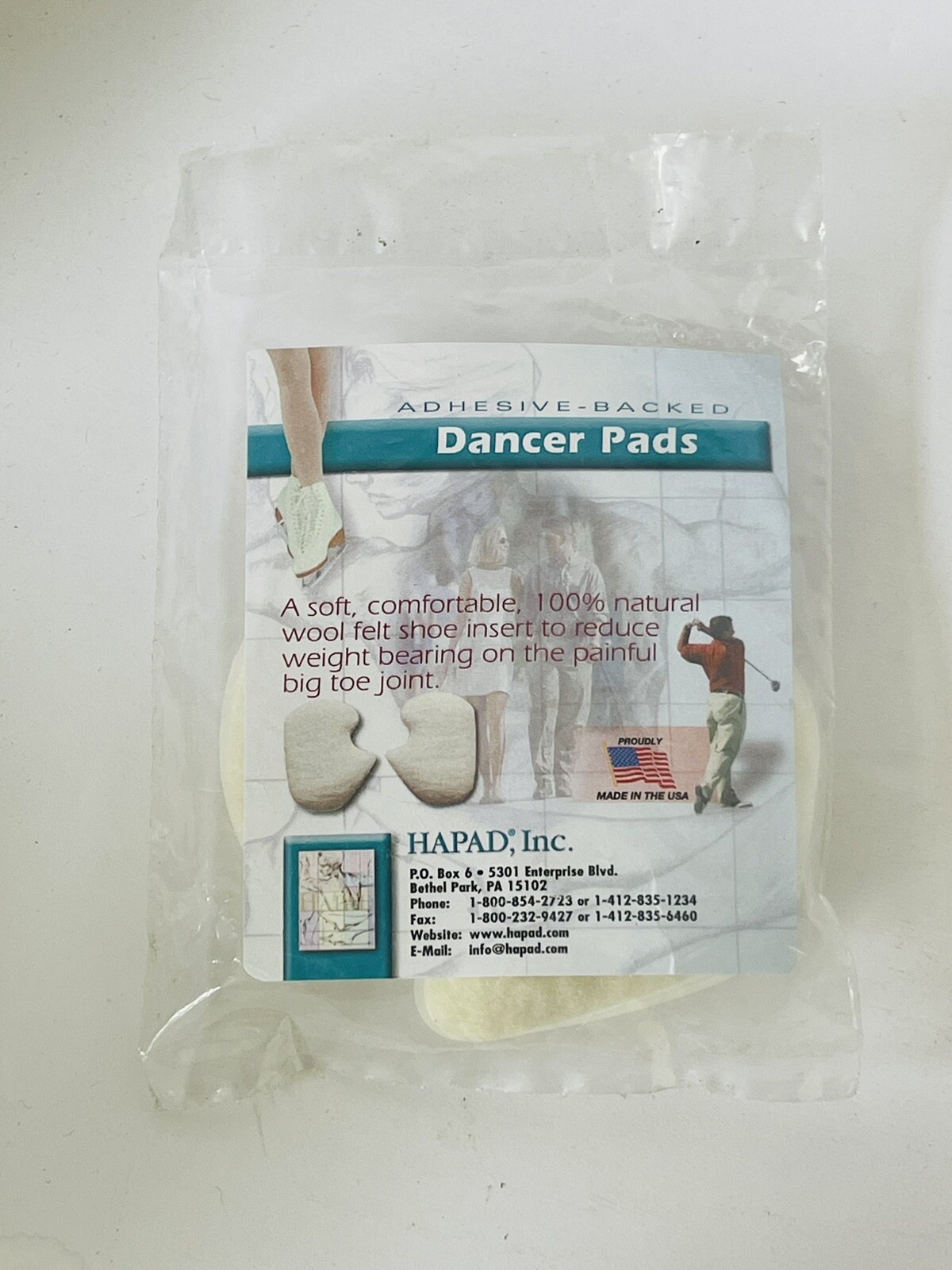 Hapad – Men’s Dancer Pads – 1 Pair