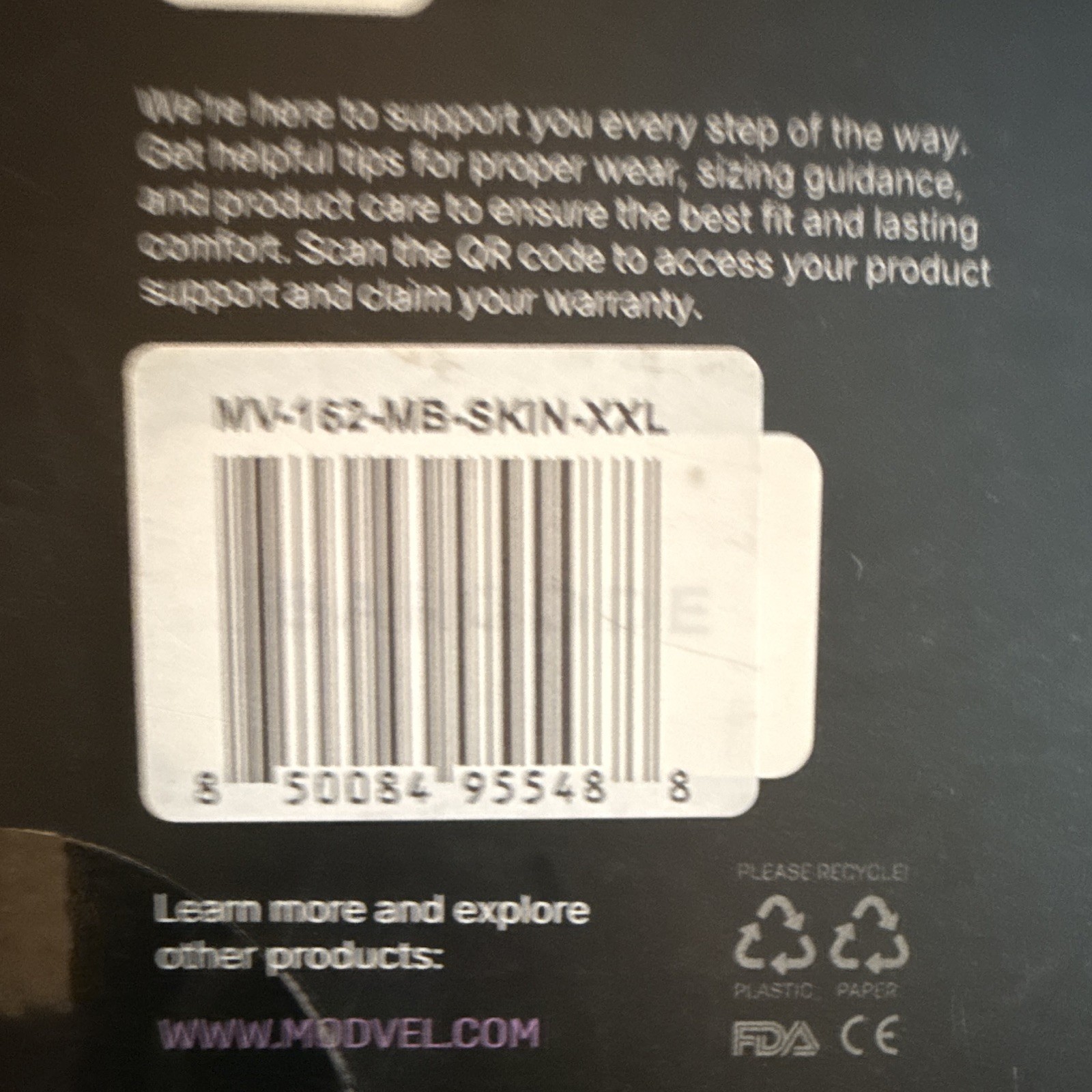 MODVEL Maternity Support Belt XXL Black Abdomen/Back/Hip/Pelvis – adjustable NEW