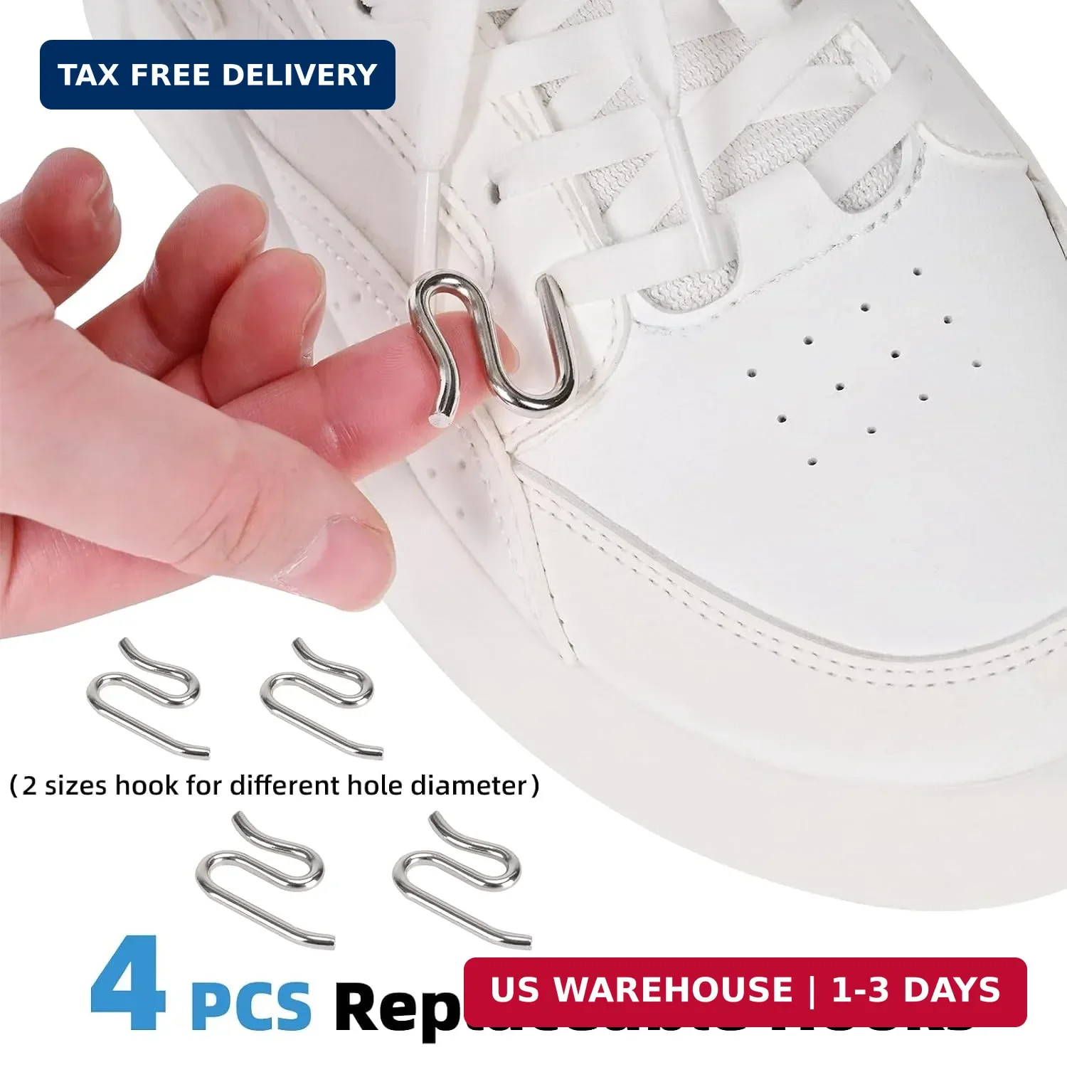 AFO Foot Drop Brace for Walking with Shoes, Adjustable Ankle Support, Secure Rin