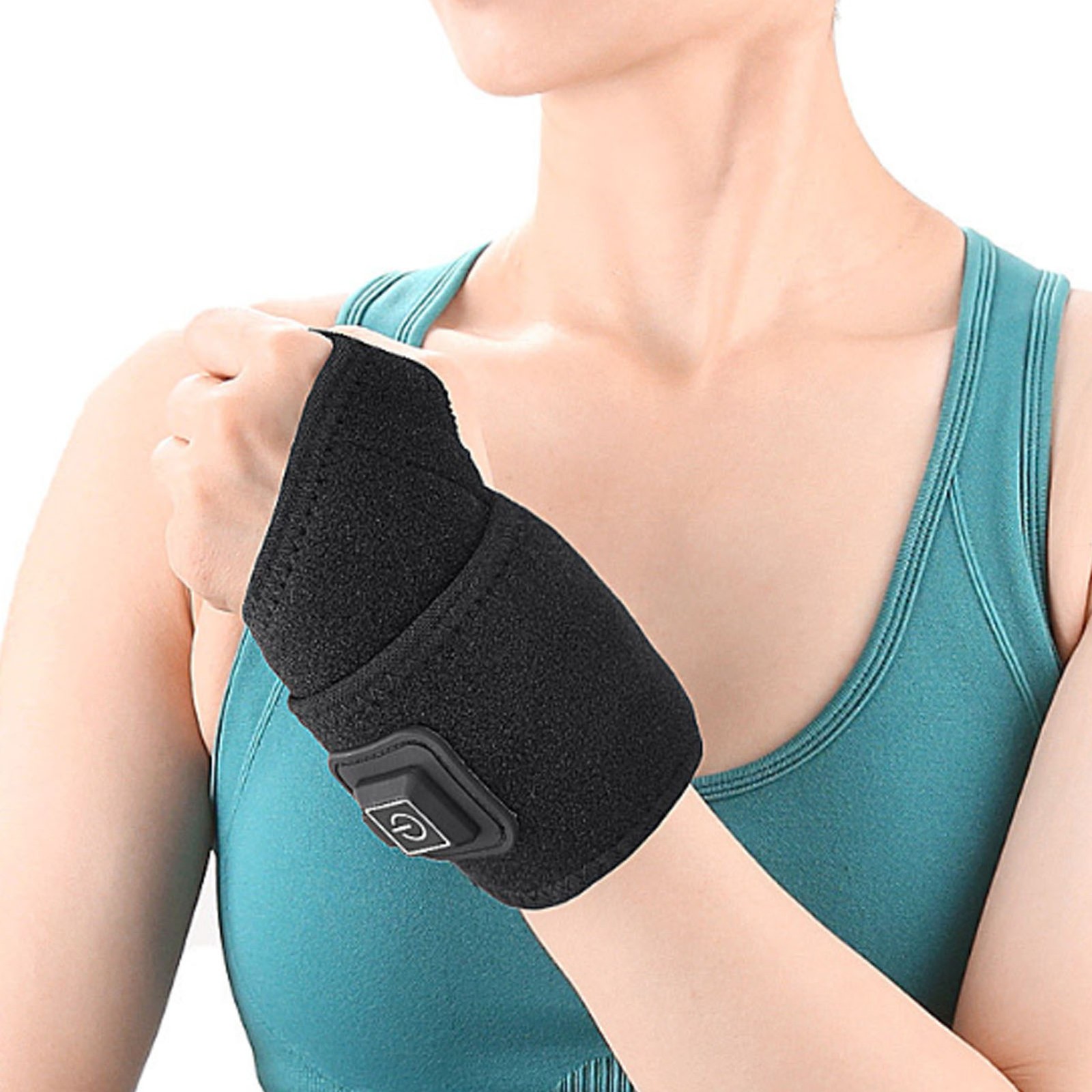 Heated Wrist Brace USB 3 Temperature Control fastener And Wrist Heating Pad WT