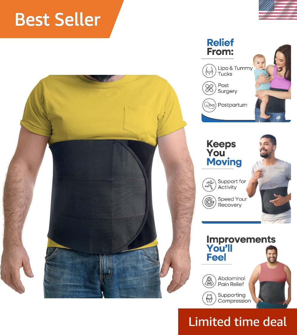 Luxury Plus Size Postpartum Belly Binder 4XL – Comfortable Support & Compression