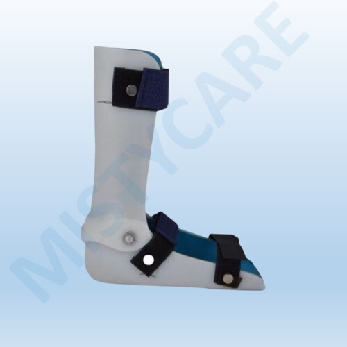 AFO Support Brace for Flaccid Foot Drop Foot with MoldableTremble Footplate Left