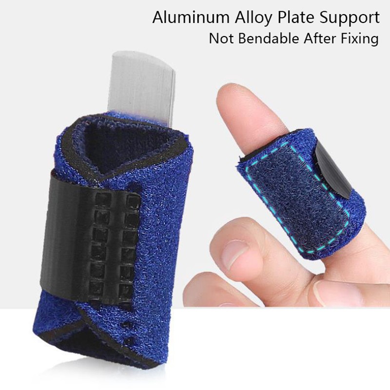 1Pc Finger Splint Fracture Protection Brace Corrector Support Straighten Bandag!