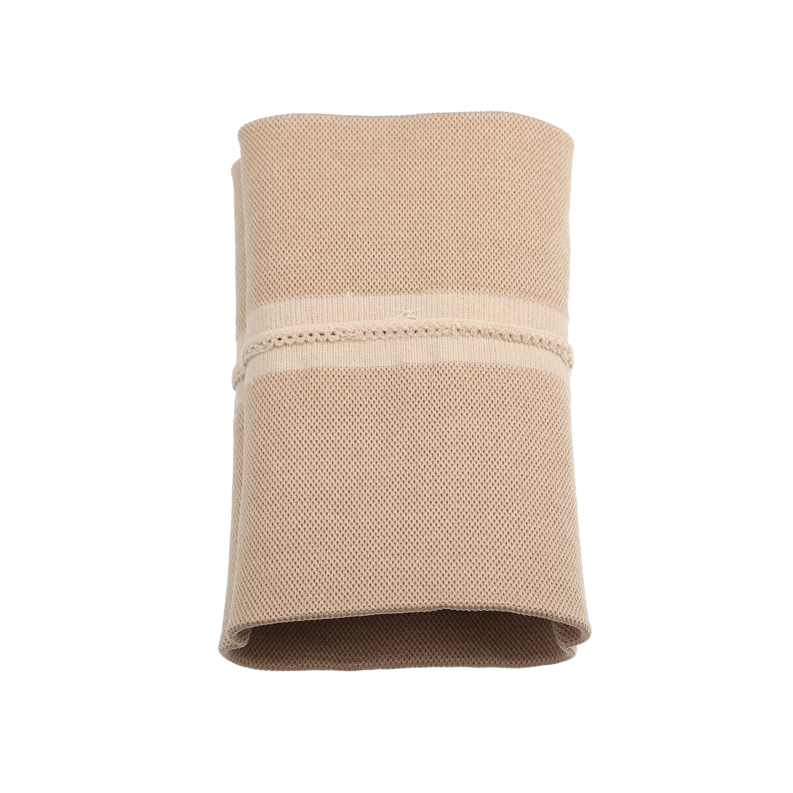 2 Pairs Compression Wrist Cuffs Elastic Sleeves for Women Men Beige XL