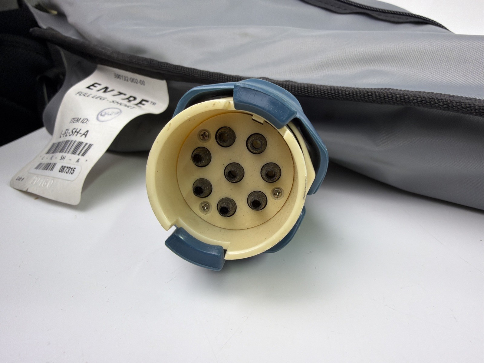 Single Entre Tactile Medical Compression Full Leg -Short Sleeve