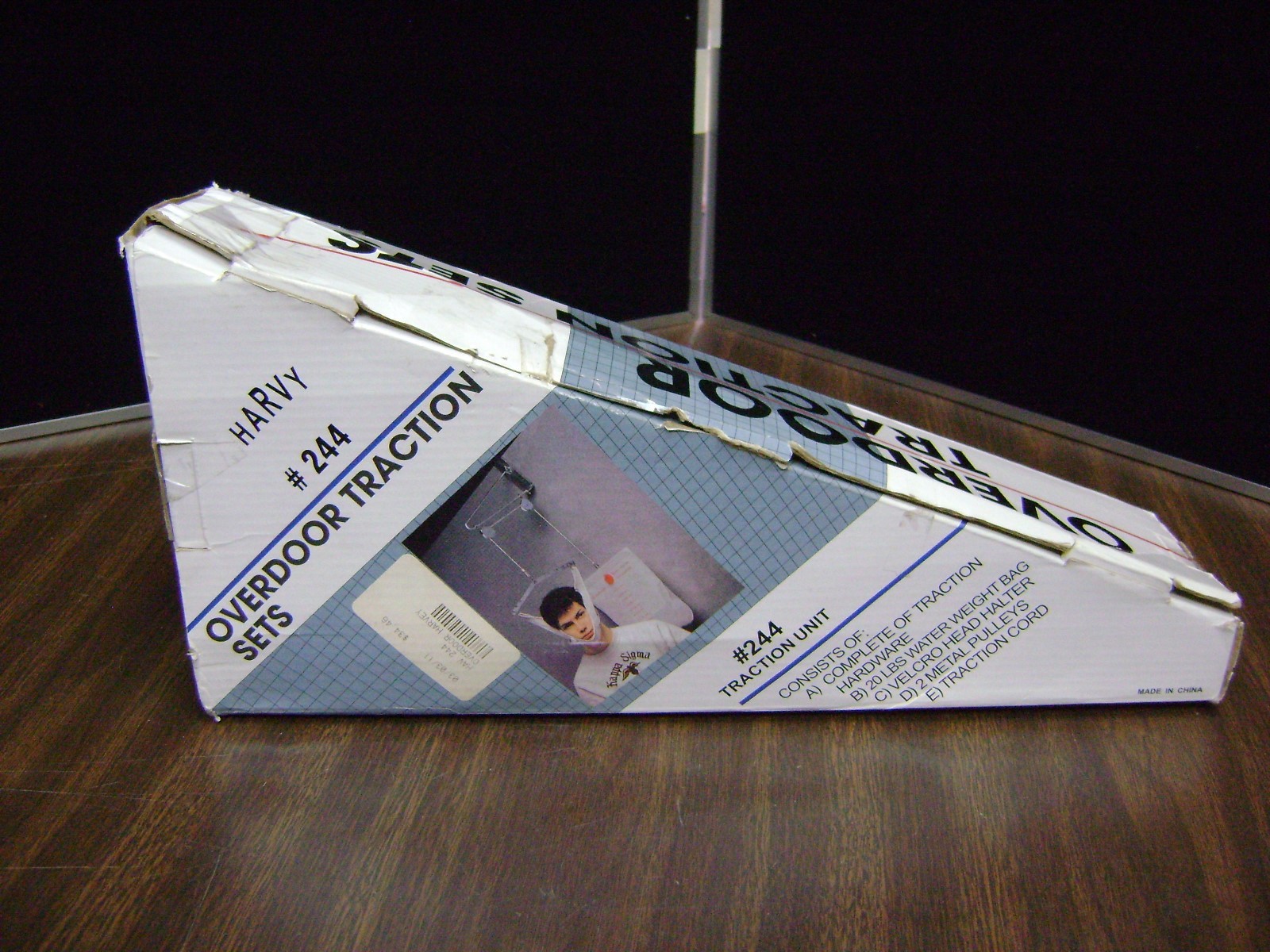 Cervical Kit Harvy Traction Set Over Door Overdoor Part # 244 NIB
