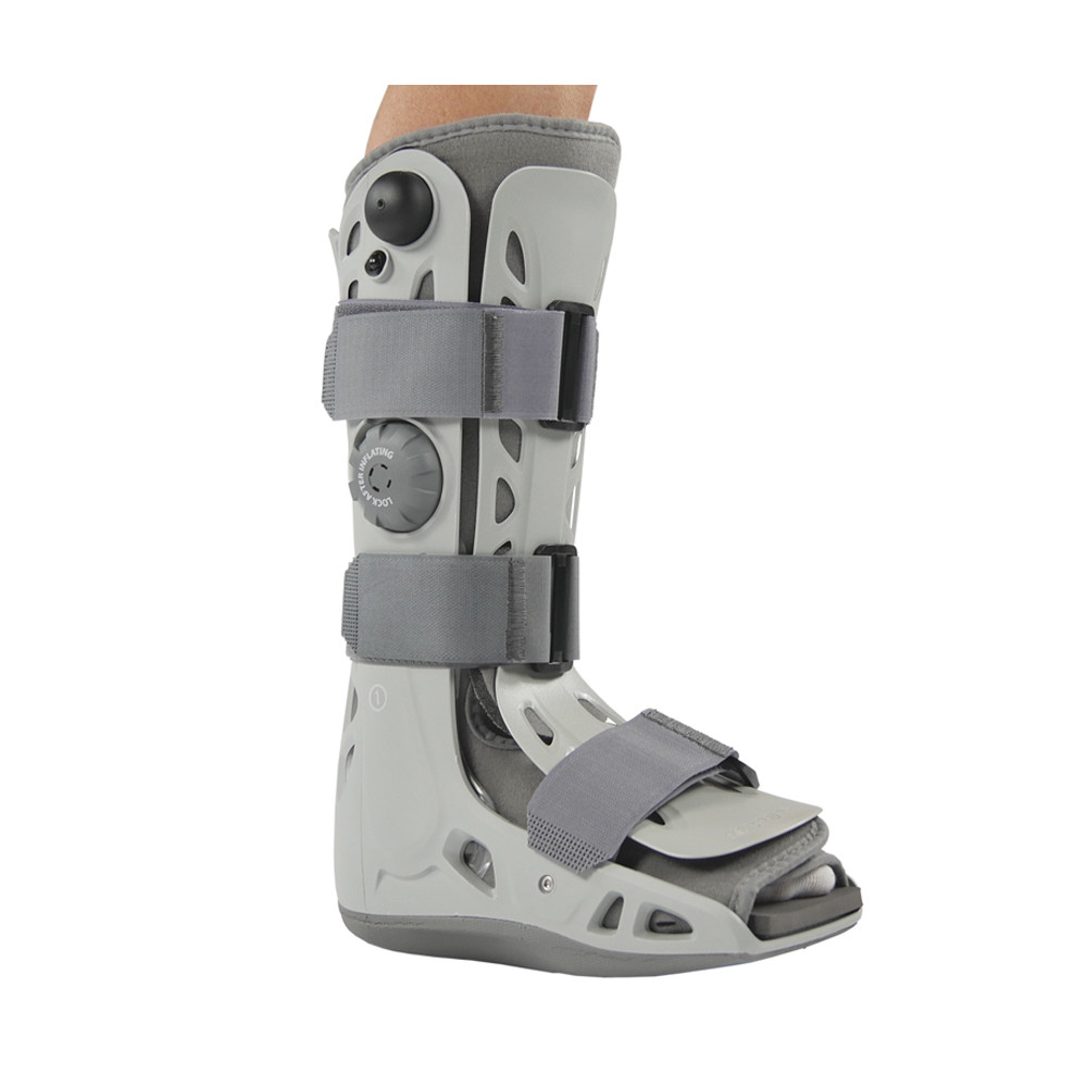 Donjoy AirSelect Standard 2 Chamber Air Gri Orthopedic High Boot Foot Brace