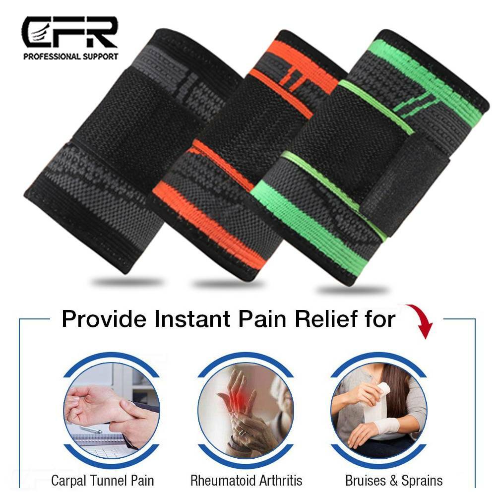 Wrist Brace Support Compression Arthritis Carpal Tunnel Gym Sports Hand Sprain @