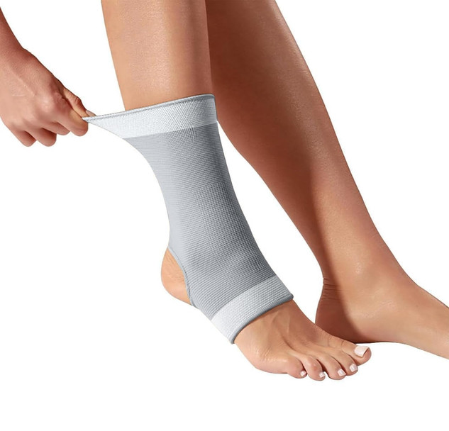 2 Pack Ankle Brace Compression Sleeve Black Medium Support Wrap Men Women