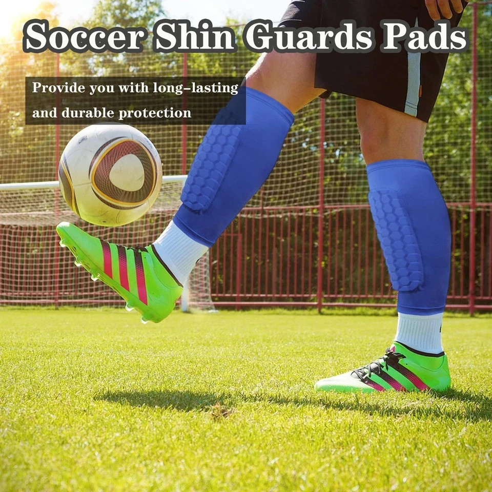 Soccer Shin Guards Pads for Youth Adult, Shin Defender Shin Guards Kids, Calf…